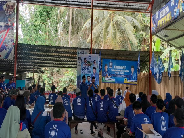 PAN Banyuwangi Ajak Masyarakat Kenali Caleg dan Misi Partai