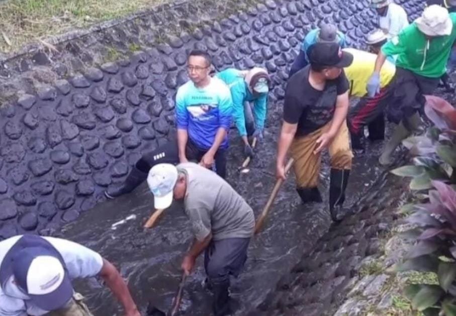 Dinas PU Pengairan Banyuwangi Komitmen jaga Produksi Pangan